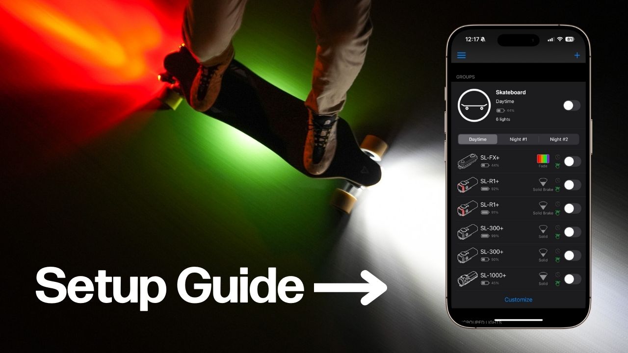 How to use the ShredLights App