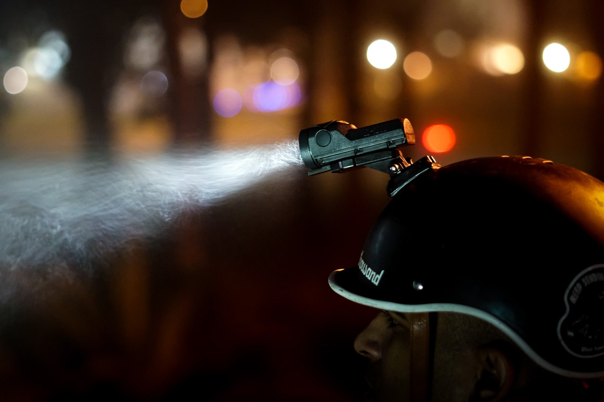 Helmet & Backpack Lights