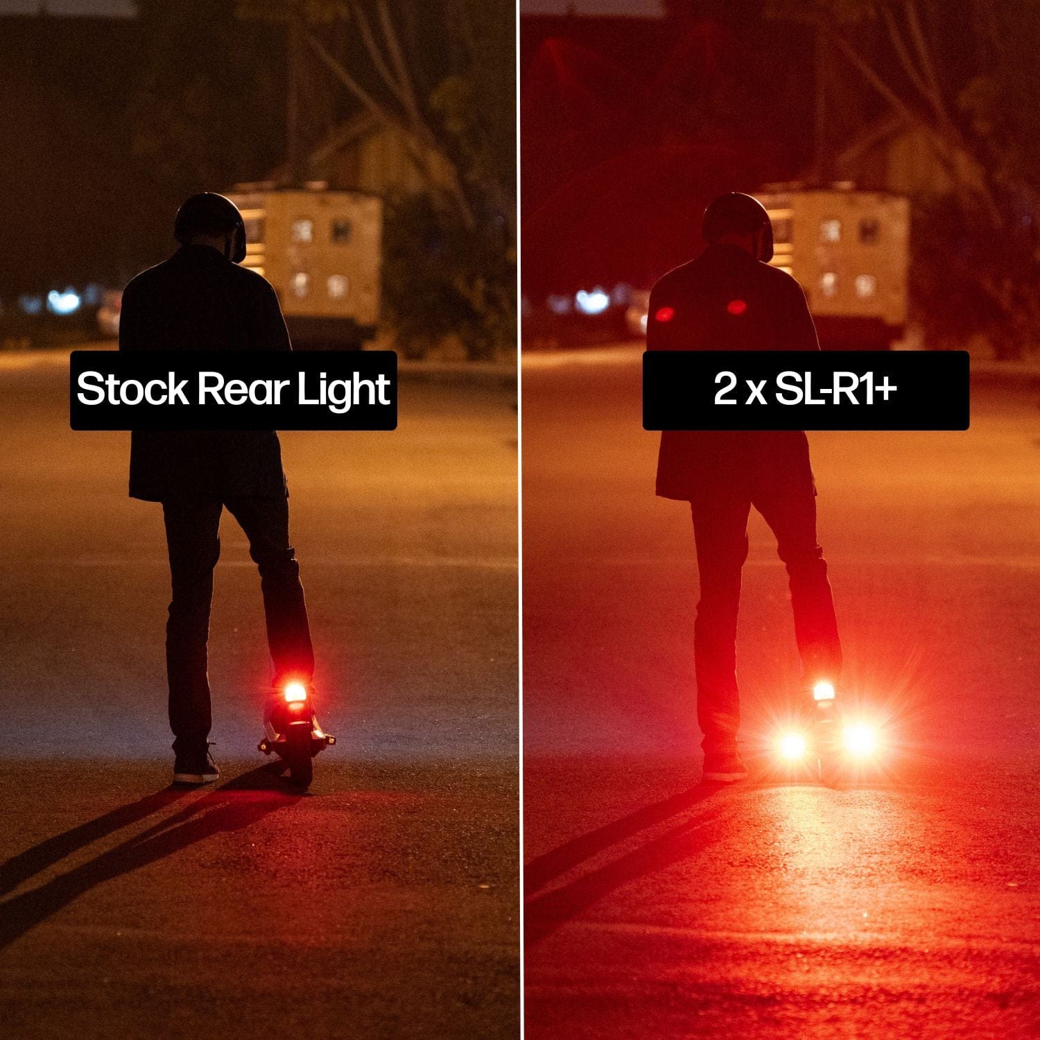 SL-1000+ Headlight & SL-R1+ Brake Light Scooter Bundle