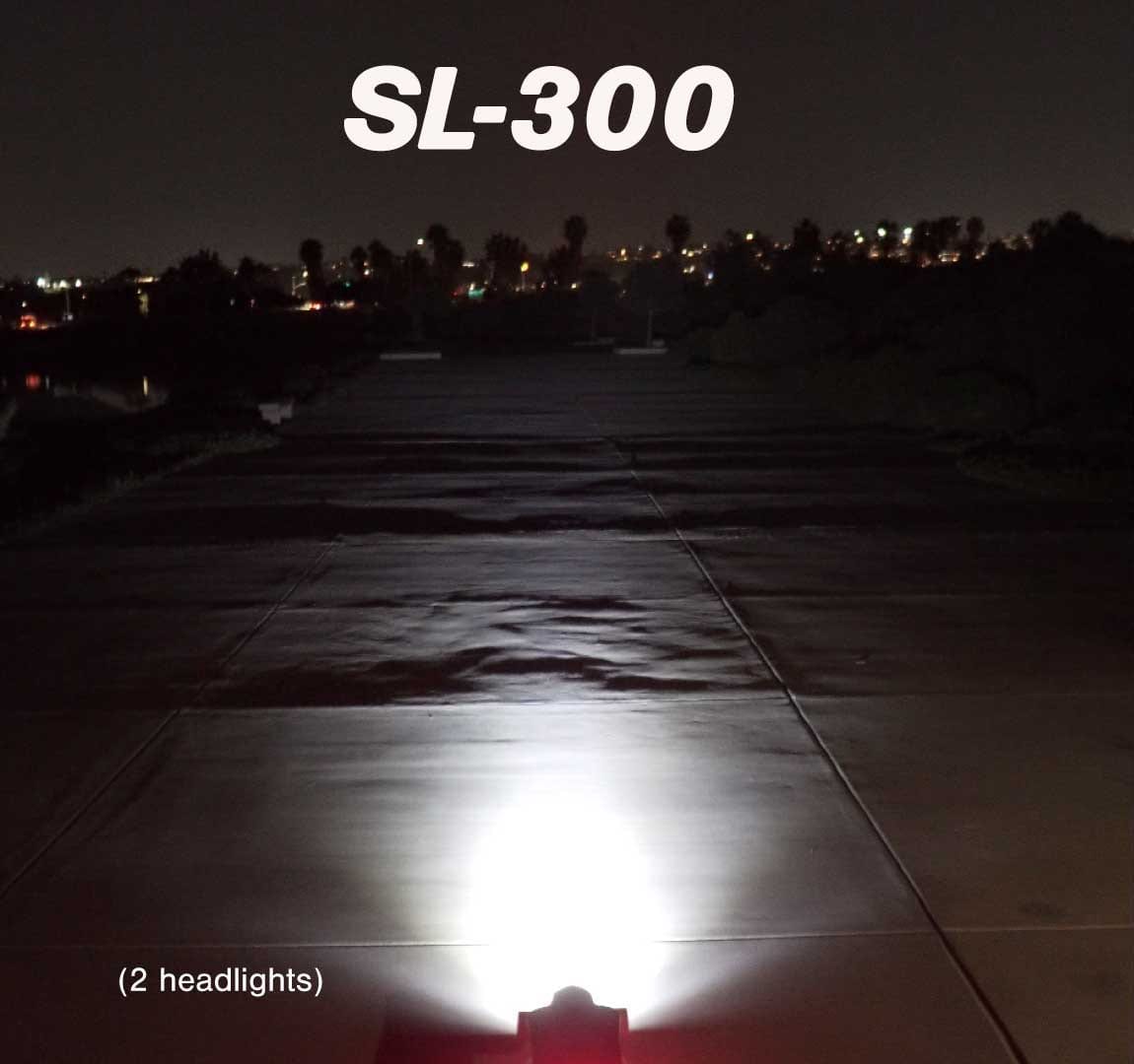 SL-300 Headlights & SL-R1 Rear Lights Skateboard Bundle