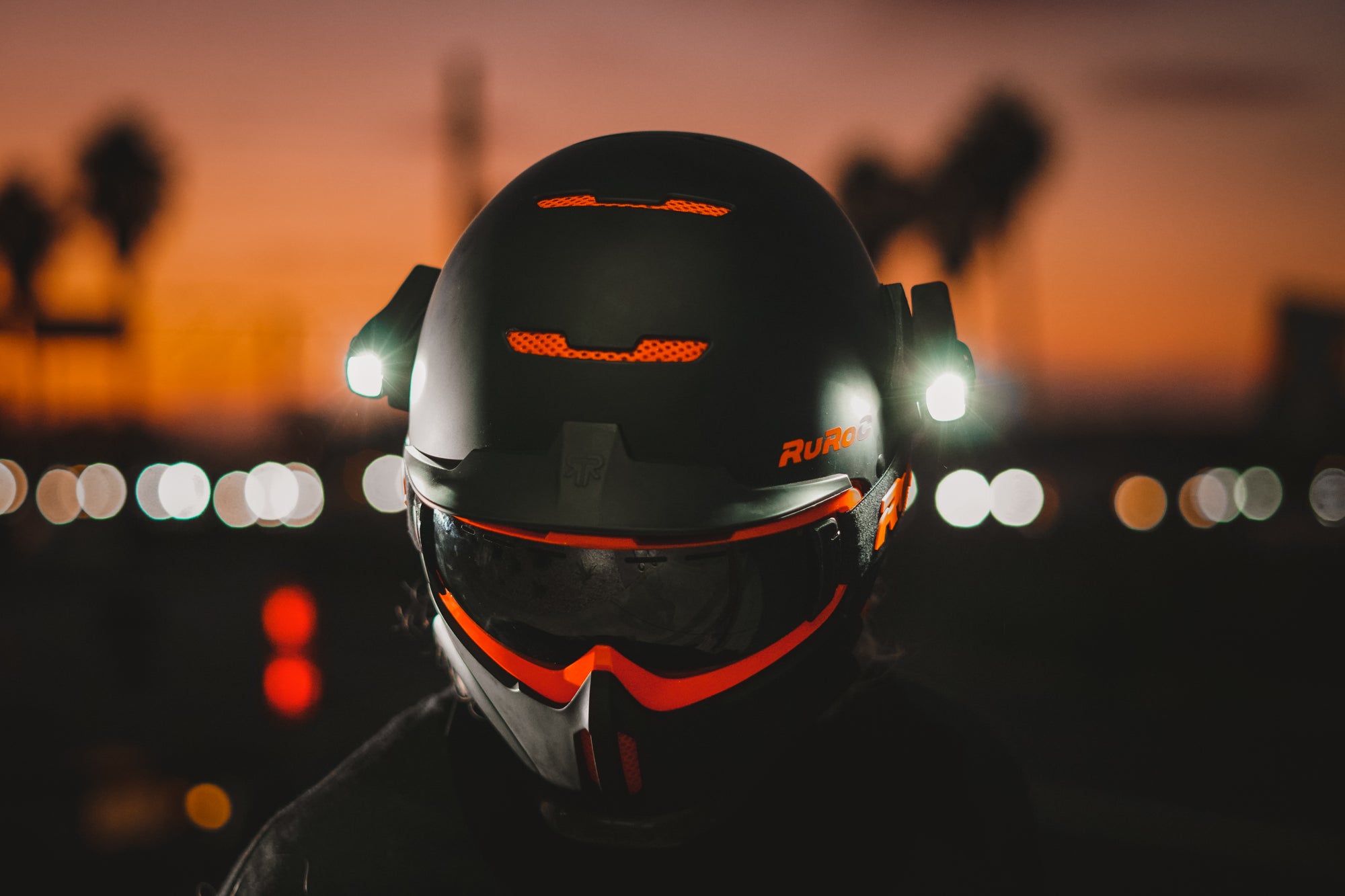 Best Helmet Lights for Ruroc RG1-DX - Easy, Mountable LED Lights