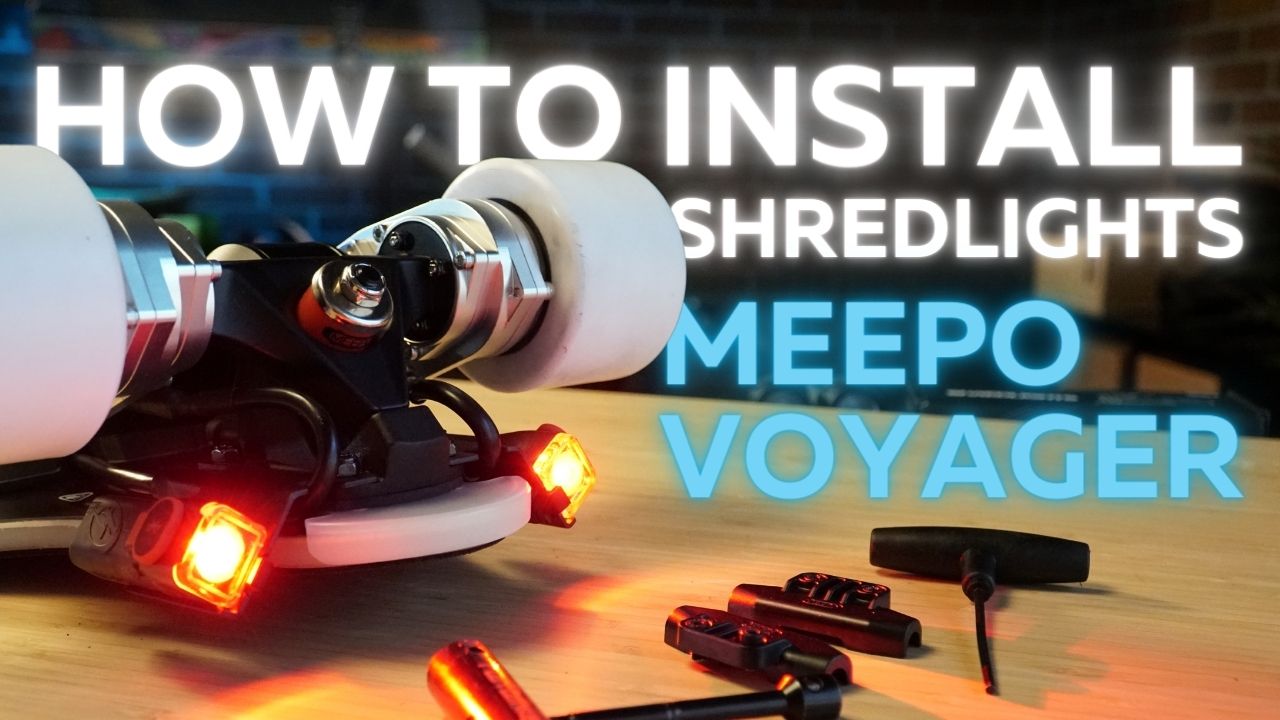 How to Install ShredLights on the Meepo Voyager