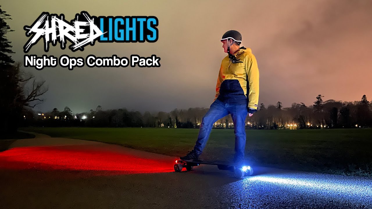 "How well do ShredLights work at night?!"
