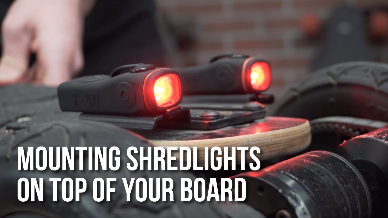 When to Mount ShredLights on Top