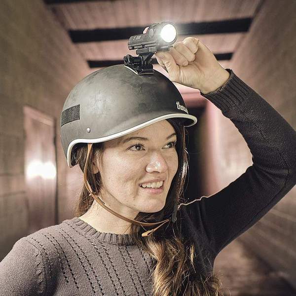 Support casque lampe Moonlight Helmet Mount