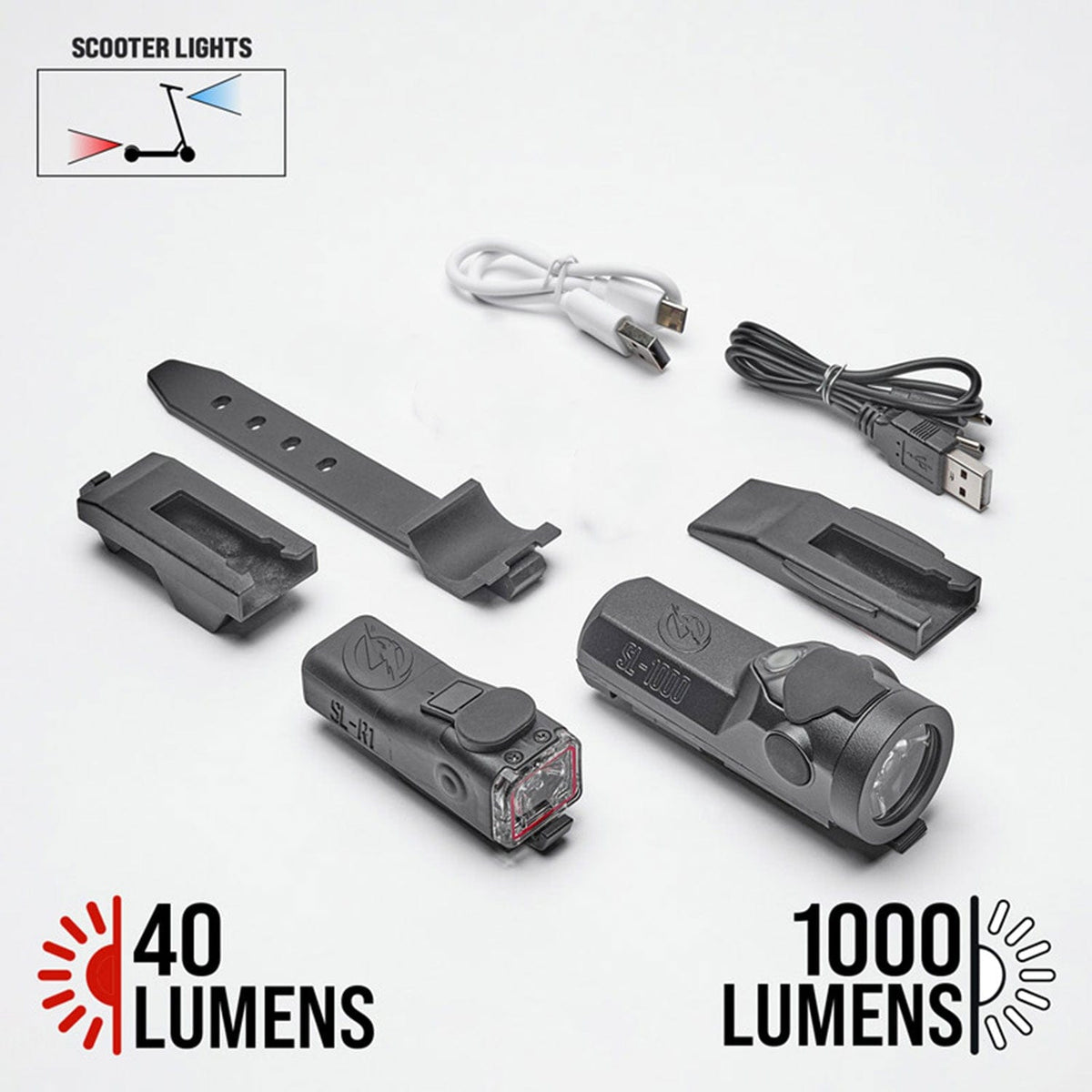 SL-1000/R1 Scooter Combo Pack
